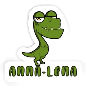 Sticker Anna-lena Dinosaurier Image