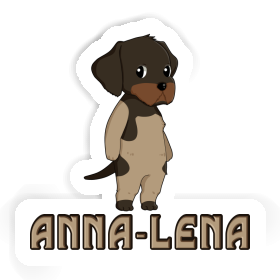 Deutsch Drahthaar Sticker Anna-lena Image