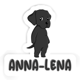 Autocollant Anna-lena Labrador Image