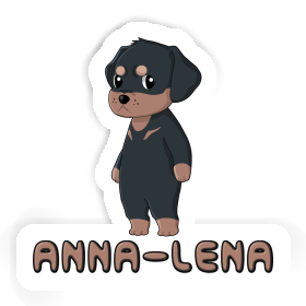 Sticker Rottweiler Anna-lena Image
