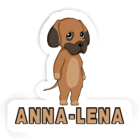 Sticker Deutsche Dogge Anna-lena Image