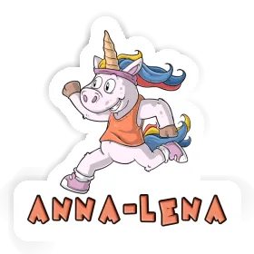 Anna-lena Sticker Läuferin Image