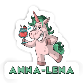 Party Unicorn Sticker Anna-lena Image