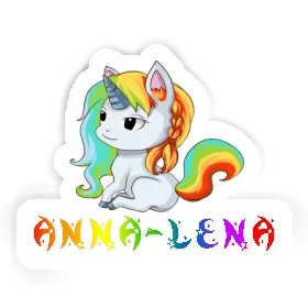 Unicorn Sticker Anna-lena Image