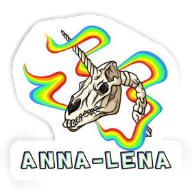 Totenkopf Sticker Anna-lena Image