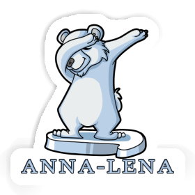 Aufkleber Anna-lena Eisbär Image