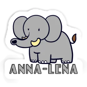 Elephant Sticker Anna-lena Image