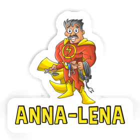 Anna-lena Sticker Elektriker Image