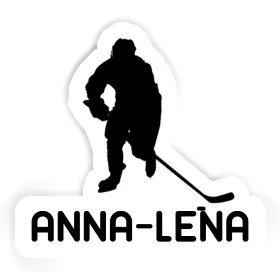 Sticker Eishockeyspieler Anna-lena Image