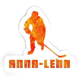 Anna-lena Autocollant Joueur de hockey Image