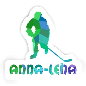 Autocollant Anna-lena Joueur de hockey Image