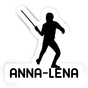 Sticker Anna-lena Fencer Image