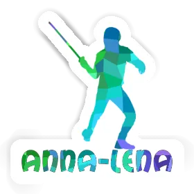 Fencer Sticker Anna-lena Image