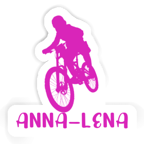Anna-lena Autocollant Freeride Biker Image