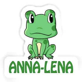 Sticker Frog Anna-lena Image