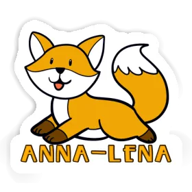 Sticker Anna-lena Fox Image