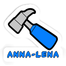 Hammer Aufkleber Anna-lena Image