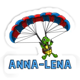 Sticker Gleitschirmflieger Anna-lena Image