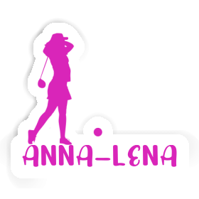 Aufkleber Anna-lena Golferin Image
