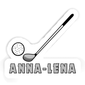 Anna-lena Autocollant Club de golf Image