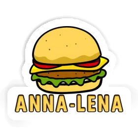 Hamburger Sticker Anna-lena Image
