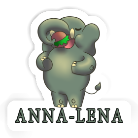Anna-lena Sticker Elefant Image