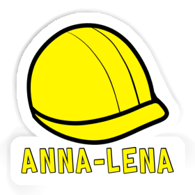 Anna-lena Aufkleber Bauhelm Image