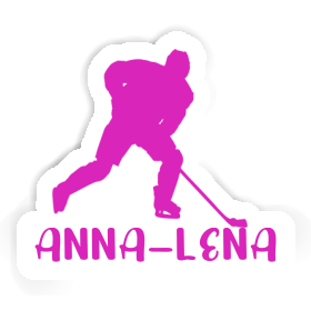 Joueuse de hockey Autocollant Anna-lena Image