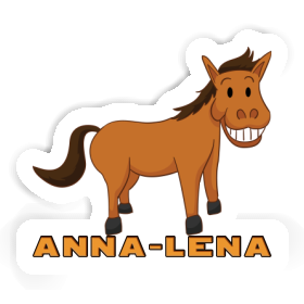 Anna-lena Sticker Horse Image