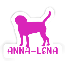 Hund Sticker Anna-lena Image