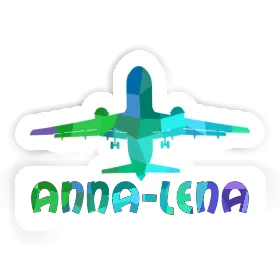Sticker Anna-lena Jumbo-Jet Image