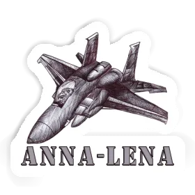 Anna-lena Sticker Plane Image
