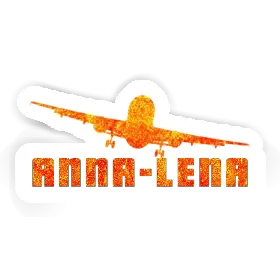 Airplane Sticker Anna-lena Image
