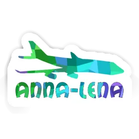 Autocollant Anna-lena Jumbo-Jet Image