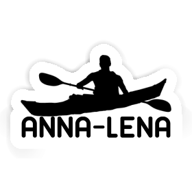 Kayaker Sticker Anna-lena Image