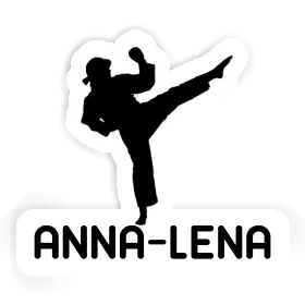 Sticker Karateka Anna-lena Image