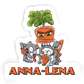 Sticker Monster Carrot Anna-lena Image