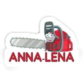 Sticker Chainsaw Anna-lena Image