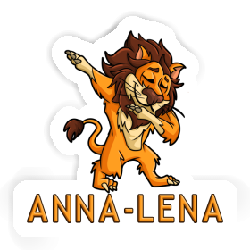 Sticker Anna-lena Dabbing Lion Image