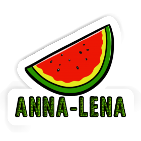 Aufkleber Anna-lena Wassermelone Image