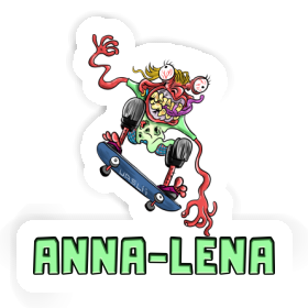 Anna-lena Sticker Skater Image