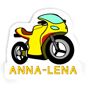 Aufkleber Motorrad Anna-lena Image