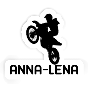 Autocollant Anna-lena Motocrossiste Image