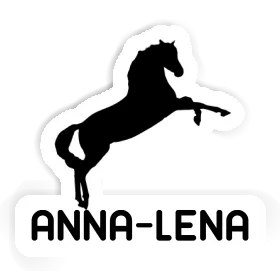 Aufkleber Anna-lena Pferd Image