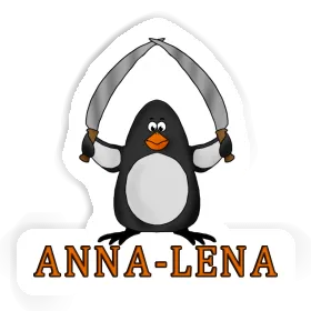 Anna-lena Autocollant Pingouin de combat Image