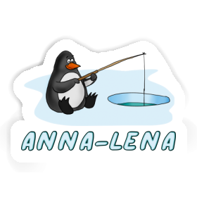 Fishing Penguin Sticker Anna-lena Image