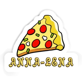Sticker Anna-lena Slice of Pizza Image
