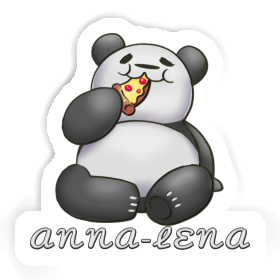 Anna-lena Aufkleber Pizza-Panda Image