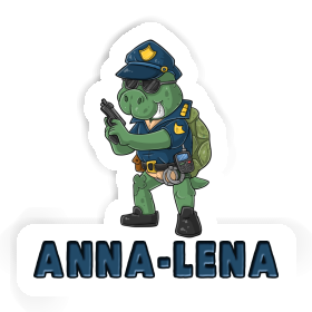 Polizist Sticker Anna-lena Image