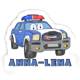 Polizeiauto Sticker Anna-lena Image